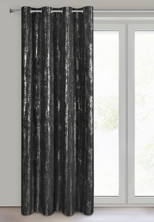 ZASŁONA GOTOWA LIBI 140 X 250 CM CZARNY