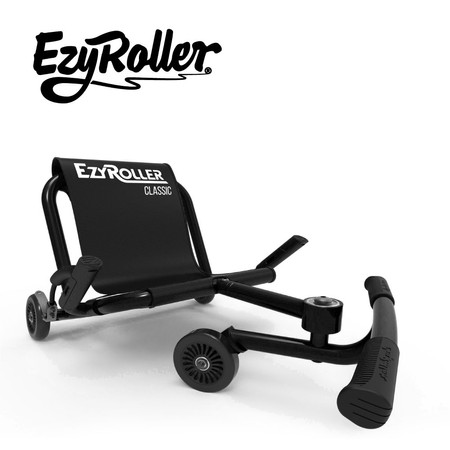EzyRoller Classic Pojazd gokart napędzany nogami klasyczny 3-12 lat Metal Black