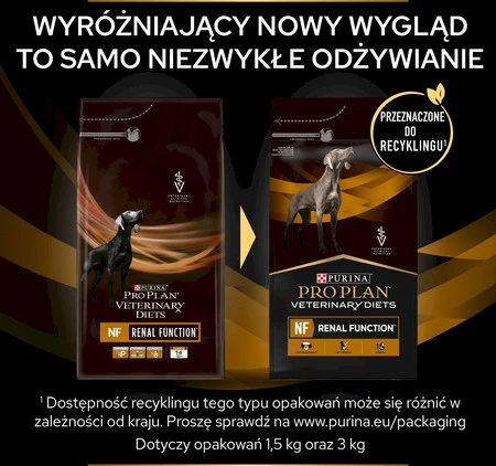 PURINA PVD NF Renal Function Canine 3kg