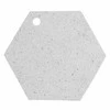 TYP - Deska do serwowania heksagon, lastryko, Elem