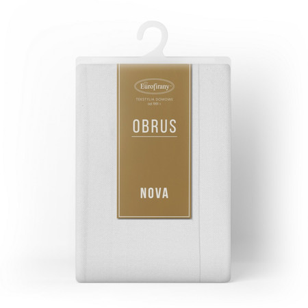 OBRUS STELLA 2 140 X 220 CM BIAŁY