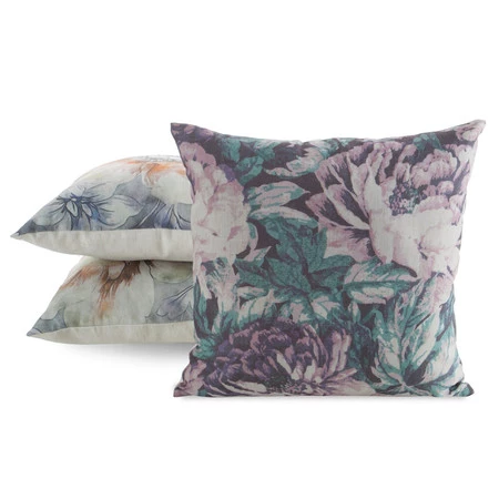 Poszewka Len 48 45 x 45 cm, Zielony