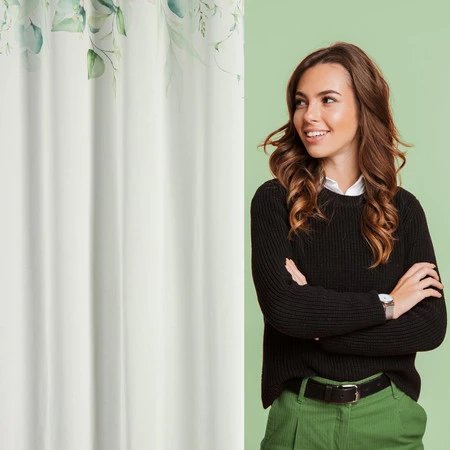 ZASŁONA GOTOWA ALORA 135 X 250 CM BIAŁY