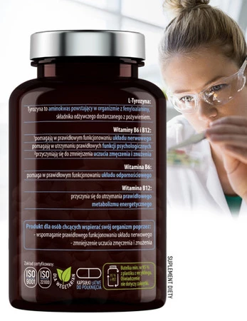 Essensey L-Tyrozyna + Neuro Formula Aminokwasy 90 kaps.