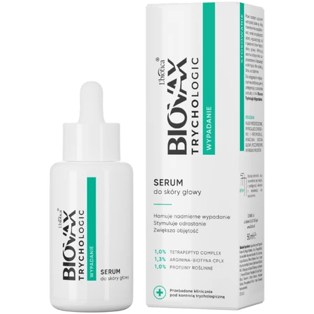 L'biotica Biovax Trychologic serum do skóry głowy wypadanie 50 ml