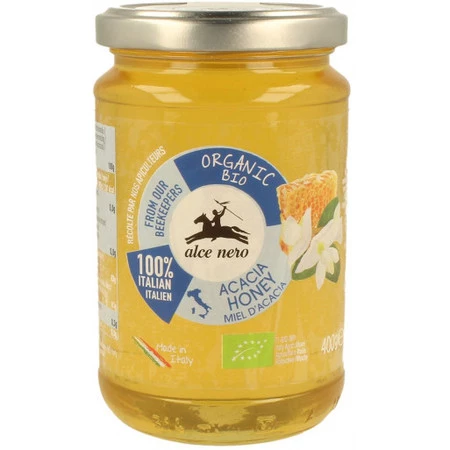 ALCE NERO MIÓD NEKTAROWY AKACJOWY BIO 400 g