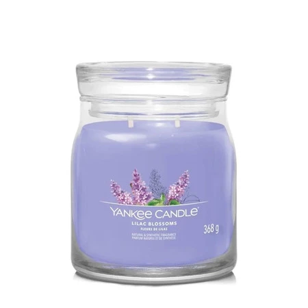 Średnia świeca zapachowa Lilac Blossoms 368g