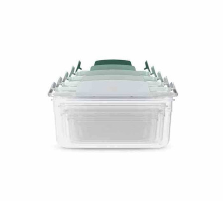 JJ - Zestaw 5 pojemników, Nest™ Lock Sage