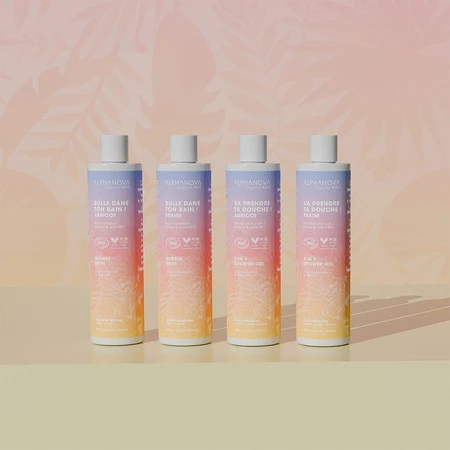 Alphanova Kids Bio, Płyn do kąpieli, Truskawkowy, 250 ml