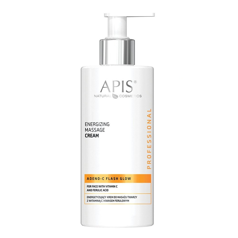 Adeno-C Flash Glow krem do masażu twarzy z witaminą C i kwasem ferulowym 300ml - Nabea.pl