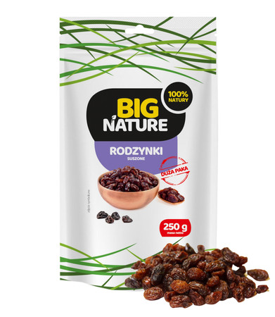 Big Nature Rodzynki suszone 250 g