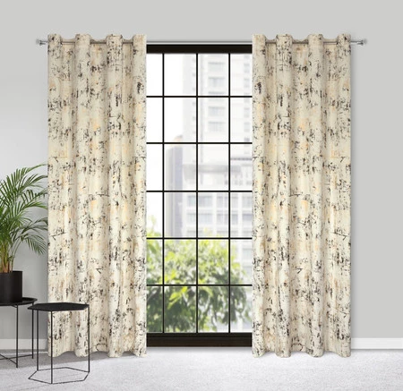 ZASŁONA GOTOWA TONIA 140 X 250 CM KREMOWY