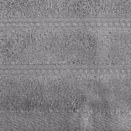 Ręcznik Glory4 (03), 30 x 50 cm, Srebrny