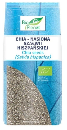 Bio Planet − Chia, nasiona szałwii hiszpańskiej − 200 g