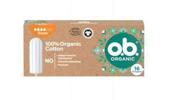 O.B. – Organic Super, Tampony higieniczne – 16 szt.