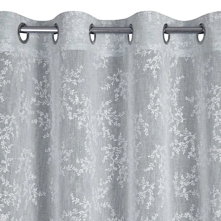 ZASŁONA GOTOWA AMBER 140 X 250 CM SZARY