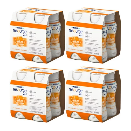 Zestaw 4x RESOURCE 2.0 smak morela 4 x 200ml