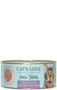 Zestaw 10x CAT'S LOVE FIlet Pur Lachs Huhn - filety z łososia i kurczaka (100g)