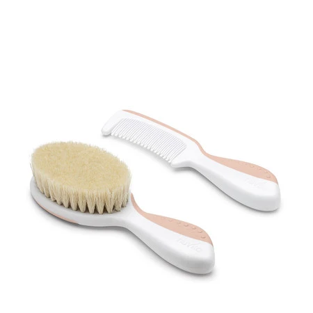 Nuvita, Zestaw dla dzieci: szczotka i grzebień, English Rose