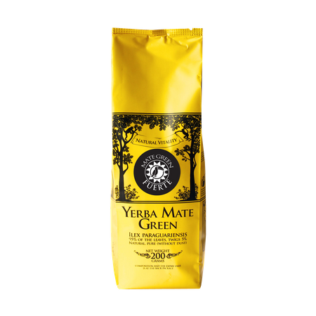 Oranżada Herbata Yerba Mate Green Fuerte 200G