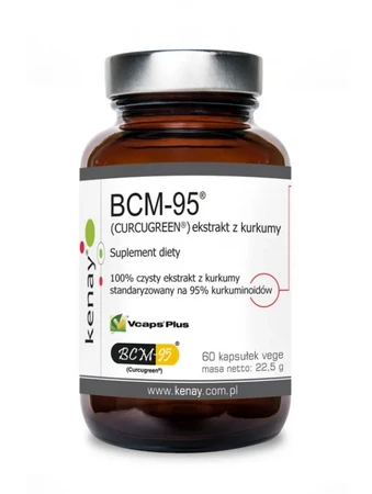 BCM-95 ekstrakt z kurkumy suplement diety 60 kapsułek