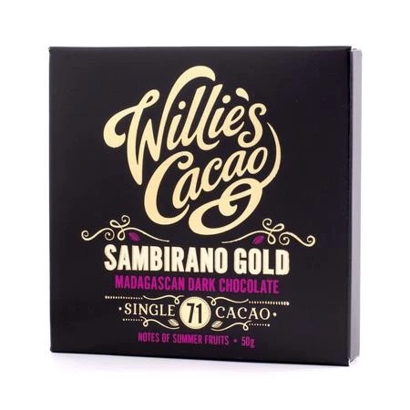 Willie's Cacao - Czekolada 71% - Sambirano Gold Madagaskar 50g