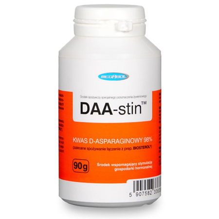 MEGABOL DAA-STIN booster testosteronu 90g smak naturalny