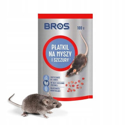 Bros Płytki na myszy i szczury 100 g