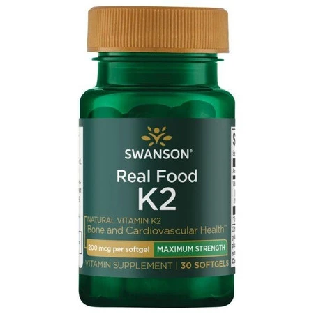 Swanson Witamina K2 Naturalna 200 Mcg 30 K