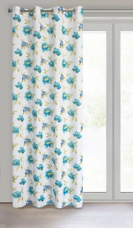 ZASŁONA GOTOWA ALMA 140 X 250 CM BIAŁY