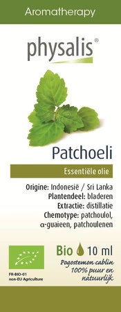 PHYSALIS OLEJEK ETERYCZNY PACZULA BIO 10 ml