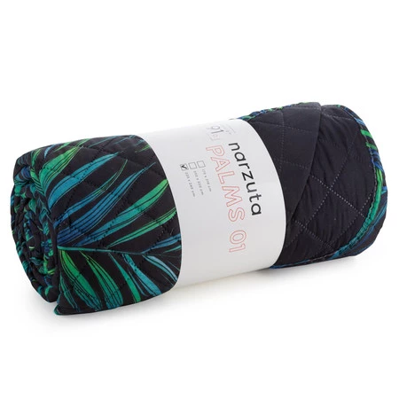 NARZUTA D91 PALMS 01 200 X 220 CM CZARNY