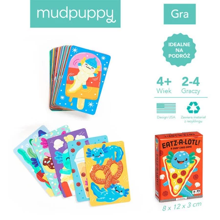Mudpuppy Gra karciana Eatz-a-lotl! 4+