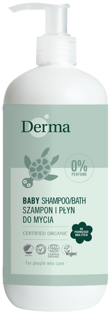 Derma Eco Baby mydło i szampon do ciała 500ml