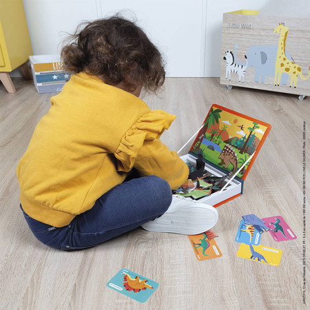 Janod Magnetyczna układanka Kosmos Magnetibook