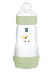 MAM Butelka Antykolkowa Perfect Start 260ml, Grounding in Nature, Unisex, Zielona