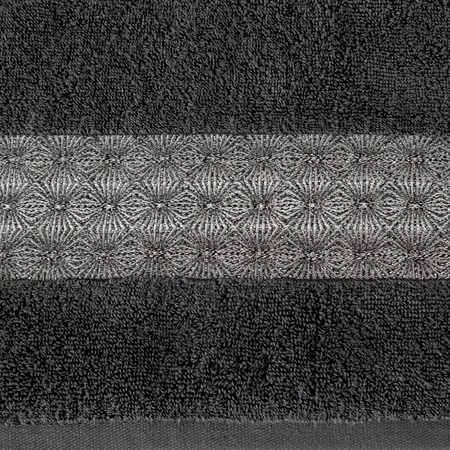 Ręcznik Malika (03), 70 x 140 cm, Grafitowy
