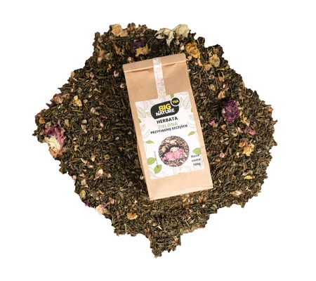 Herbata zielona PRZYCIĄGNIJ SZCZĘŚCIE 100g