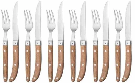 WMF - Zestaw sztućców do steków, 12 el., Ranch