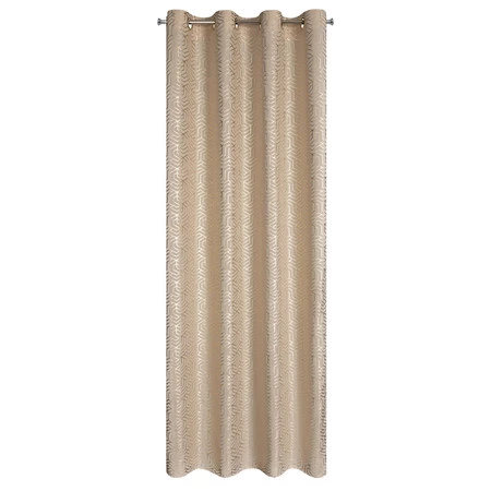 ZASŁONA GOTOWA SEMI 140 X 250 CM BEŻOWY