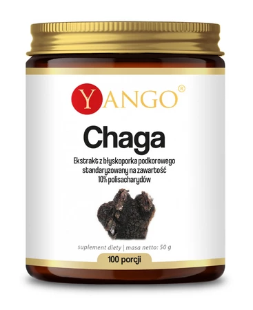 YANGO Chaga - ekstrakt 10% polisacharydów (50 g)