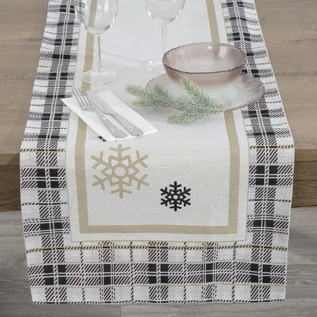 Obrus gobelinowy rozm.: 45 x 140 cm, kolor: beżowy