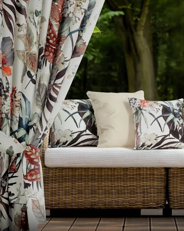 Zasłona gotowa Garden 21 na Taśmie 155 x 200 cm, Biały