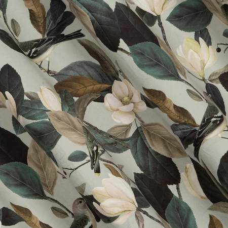 ZASŁONA GOTOWA ELENI 140 X 250 CM OLIWKOWY