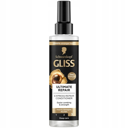 Schwarzkopf Gliss Kur Ultimate Repair Odżywka-ekspresowy spray do włosów  200ml