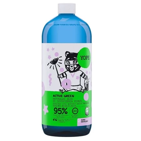 PŁYN DO CZYSZCZENIA PODŁÓG ACTIVE GREEN 1000ml - YOPE