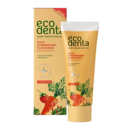 Ecodenta − Poziomkowa pasta dla dzieci − 75 ml