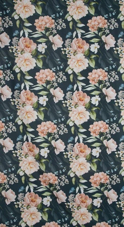 ZASŁONA GOTOWA SALMA 140 X 270 CM CZARNY