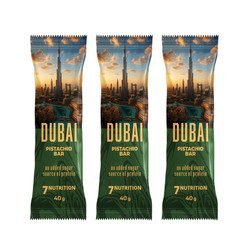 Zestaw: 3x 7Nutrition Dubai Bar 40g Baton Proteinowy