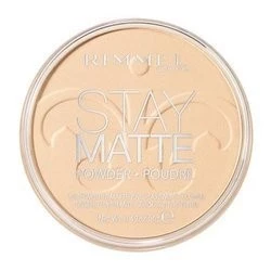 Rimmel − Stay Matte Powder, puder prasowany 001 Transparent − 14 g